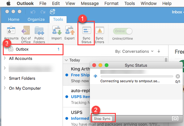 meetings are invisible in outlook for mac